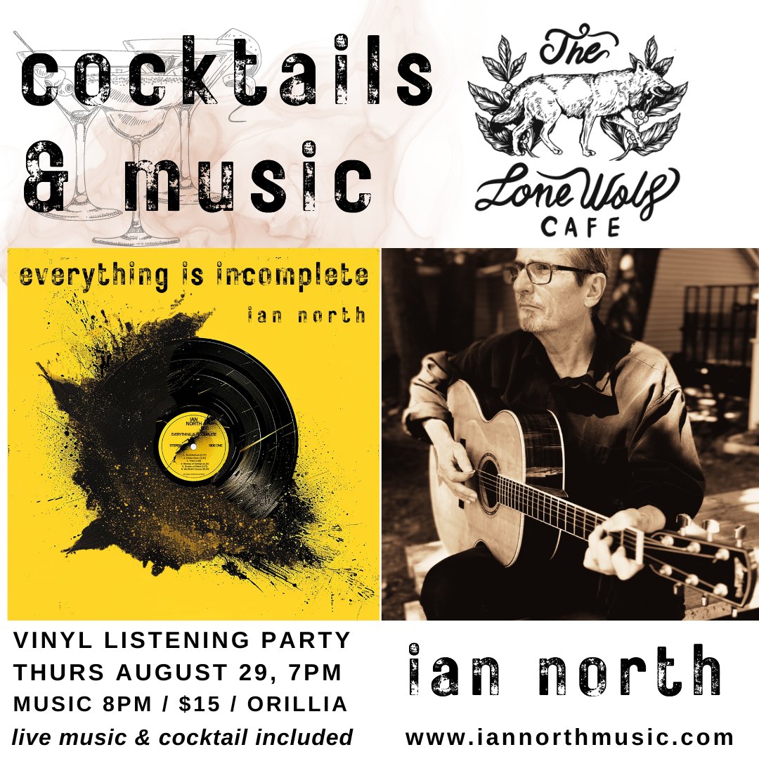 Vinyl Listening Party poster